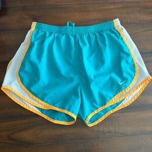 Nike Dri-FIT Teal Running Shorts Women’s S